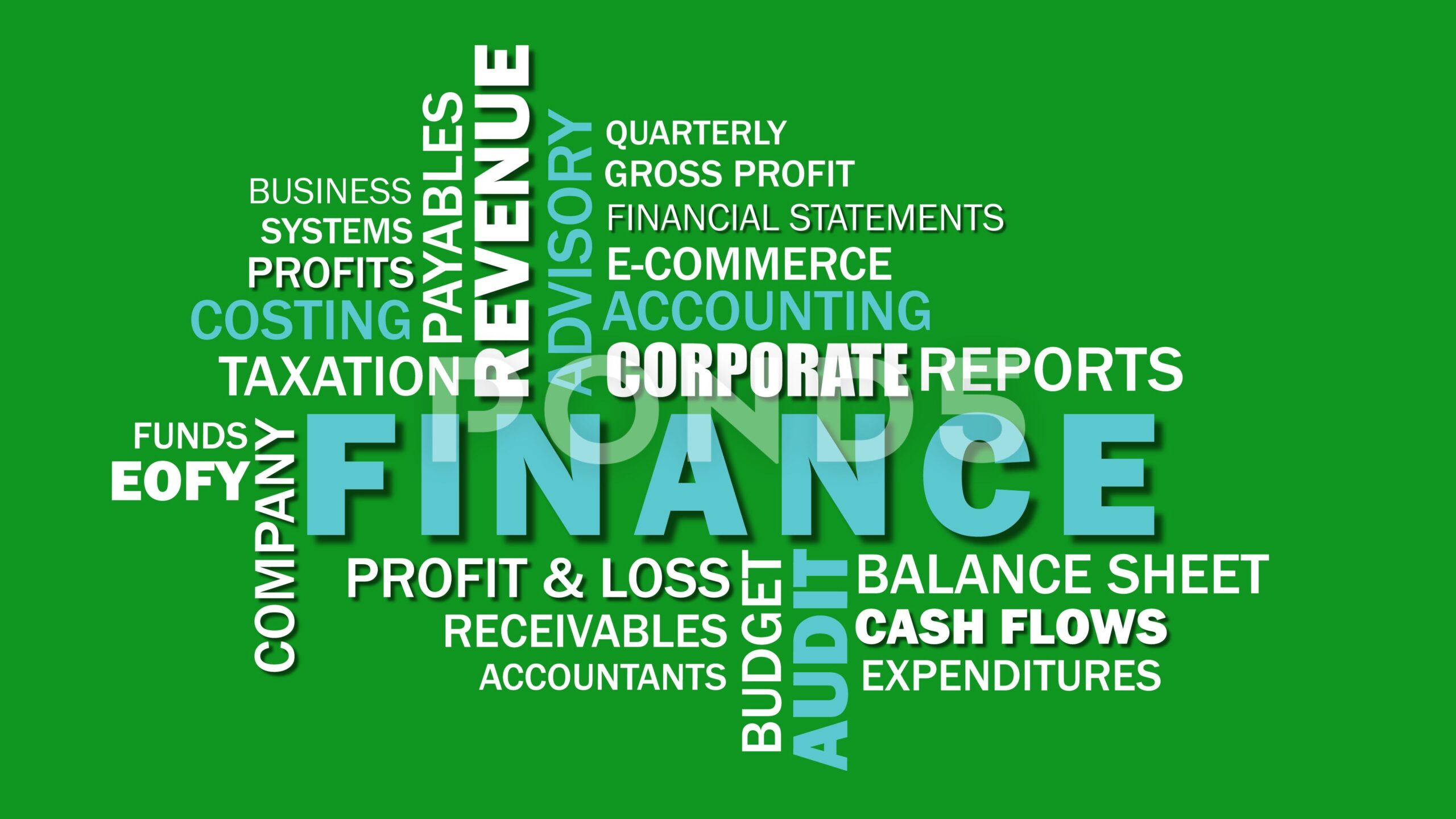 List of common Finance Terms used in business Finance